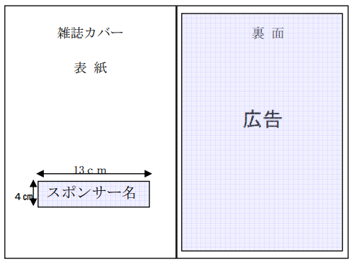 スポンサー表示見本